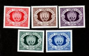 San Marino # 911-915 Mint x!