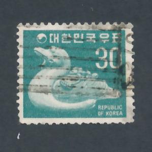 Korea 1969 Scott 648 used - 30w, Ceramic duck, water jar