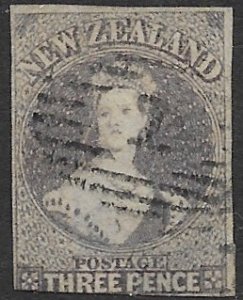 New Zealand 13   1863   3 pence   fine used