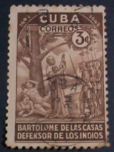 ​CUBA -SIX RARE OVER 70 YEARS OLD USED-CUBA   STAMP-VERY FINE PLEASE WATCH