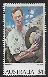 Australia # 573 - Painting, Sgt. of Light Horse - used....{KBl22}