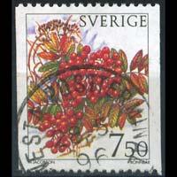 SWEDEN 1996 - Scott# 2160 Plant-Berries 7.5k Used