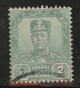 Malaya Jahore Scott 103 used 1921-40
