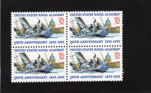 3001 U.S. Naval Academy, MNH blk/4
