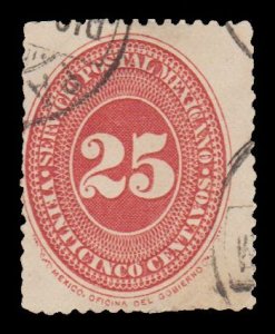 MEXICO 1890 - 95. SCOTT # 221. USED.