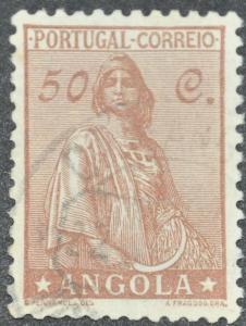 DYNAMITE Stamps: Angola Scott #252 - USED