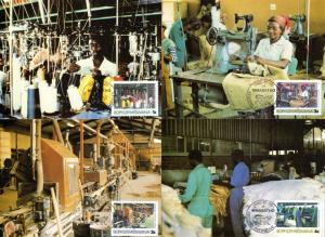 Bophuthatswana - 1985 Local Industries Maxi Card Set