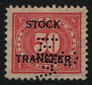 #RD9 50c Stock Transfer, Used [47] **ANY 5=FREE SHIPPING**