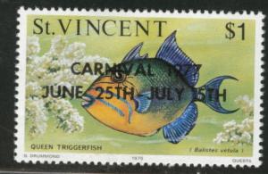 St Vincent Scott 503 MNH** 1977 overprint