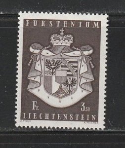 Liechtenstein 452 Set MH Coat Of Arms (B)