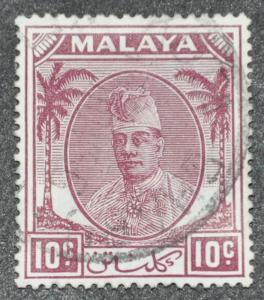 DYNAMITE Stamps: Malaya Kelantan Scott #56  USED