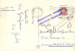 ac6523 - Middle East - Postal History -  POSTCARD  to ITALY 1997