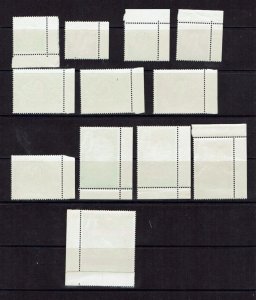 Bahrain: 1966, Definitive Set,  MNH