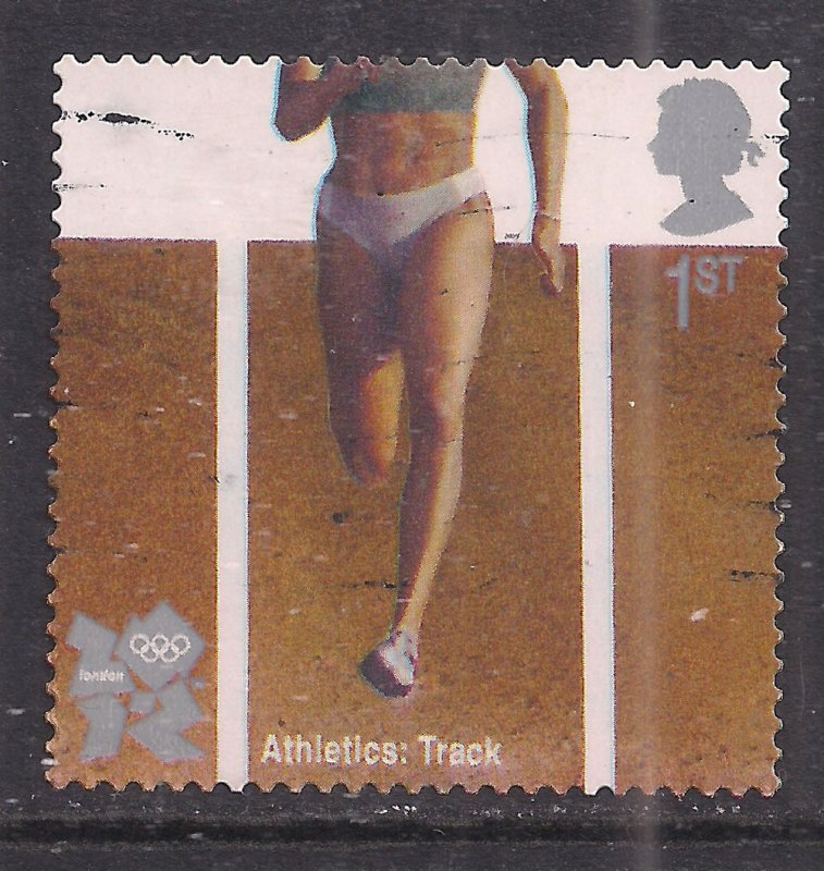 GB 2010 QE2 1st Olympic & Paralympic Athletic self Adhesive SG 3022 ( K199 )