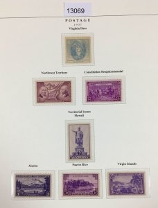 MOMEN: US STAMPS  1937 MINT OG H COLLECTION LOT #13069