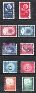 UN 5 Complete sets c.1956-1962