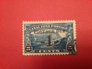 US Canal Zone #J21 VF Used