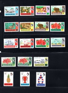 Bahamas 313-330, Unused, VF,  Complete Set, Cat. $31.70.......0420245