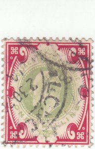 Scott # 138c - 1 shilling - King Edward VII - Used - SCV $40.00