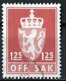 Norway; 1975: Sc. # O106: O/Used Single Stamp