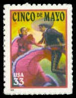 3309 33c Cinco de Mayo Fine MNH