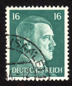 1941, Germany 16pfg, Used, Sc 515