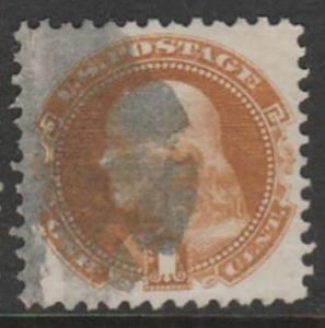 U.S. Scott #112 Franklin Stamp - Used Single