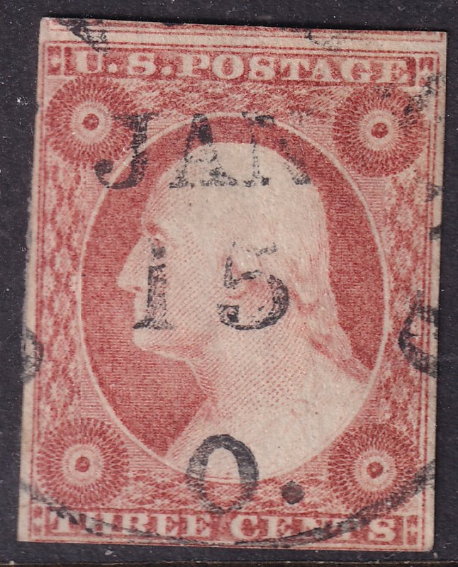 #10A Used, Fine+ (CV $150 - ID42943) - Joseph Luft