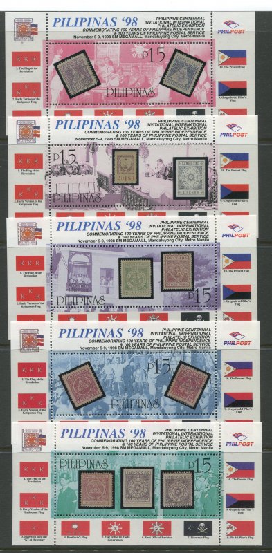 STAMP STATION PERTH Philippines #2561-65 Souvenir Sheet MNH CV$30.00