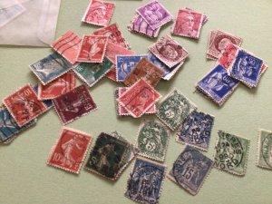 France old mixed stamps packets vintage stamps Ref 65605 