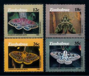 [70684] Zimbabwe 1986 Insects Butterflies  MNH