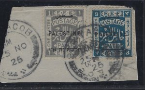 British Mandate of Palestine:  BE’ER JACOB Dorfman D1,   (nps 22 #078)