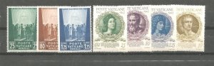 Vatican  84-86  , 87-90  MNH