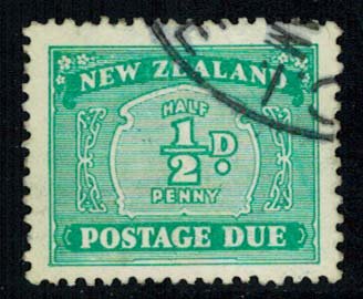 New Zealand Scott J22 Used.