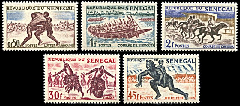 Senegal 202-206, MNH, Sports