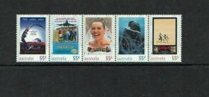 Australia: 2008, Favourite Australian Films, gummed and self-adhesive sets, MNH 