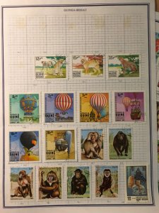 Small collection of Guinea-Bissau stamps