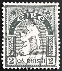 Ireland #109 Used F/VF 2P Sword 1940 [U7.2.1]