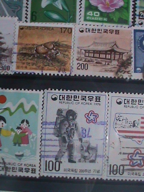 ​KOREA STAMP: 1960-VERY OLD MINT & USED 20 DIFFERENT STAMPS #10453-VF