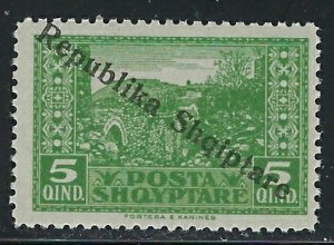 Albania 180 MNH 1925 overprint (fe4375)