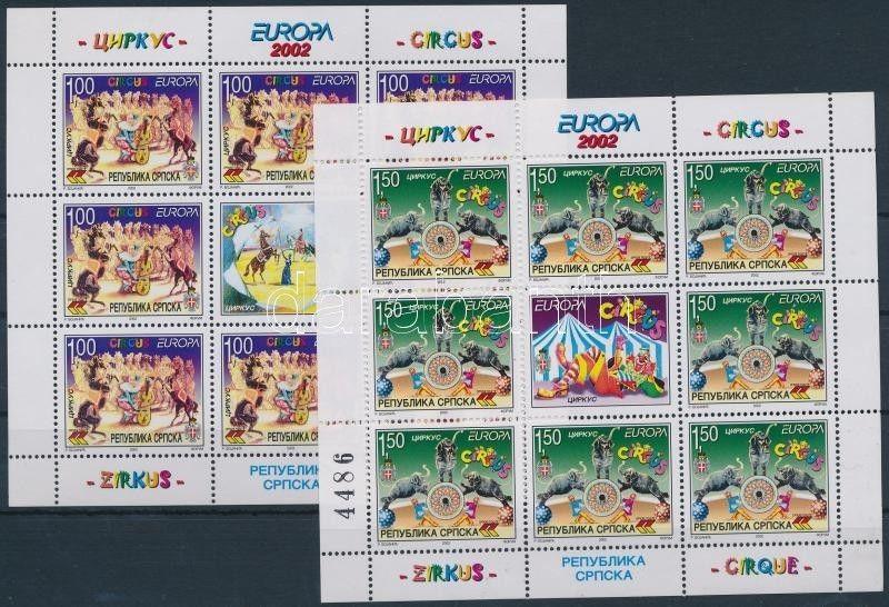 Bosnia Herzegovina stamp Europa CEPT: Circus minisheet set 2002 MNH WS177897