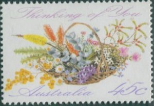 Australia 1992 SG1318 45c Greetings wildflowers MNH
