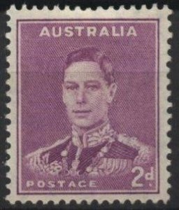 Australia 182B (mhr) 2p George VI, red vio (1941)