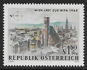 Austria # B312 - Vieuw of Vienna (W) - MNH