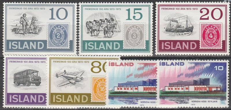 Iceland #449-55  MNH CV $3.75 (A3336)
