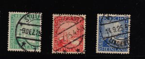 Germany 347-349 Used