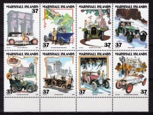 ZAYIX Marshall Islands 823 MNH Automobiles Classic Cars 092523SM89M