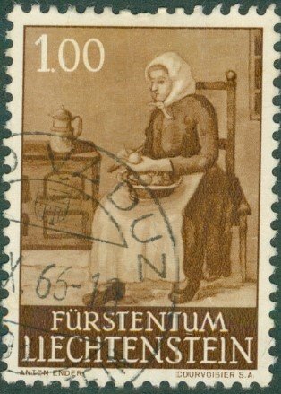 Liechtenstein 346 USED BIN $0.90