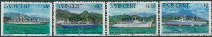 St Vincent 1982 SG706-709 Ships set MNH