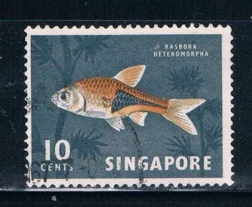 Singapore #57 Used Tropical Fish (S0271)